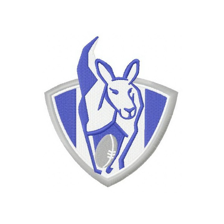 Kangaroos logo 2 embroidery design - Embroidery Design