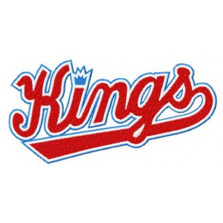Sacramento Kings logo 2 embroidery design - Embroidery Design