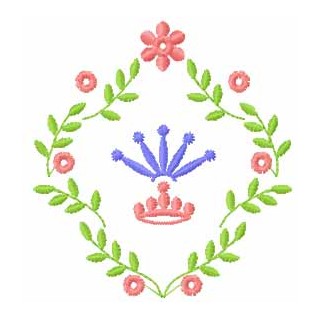 Heraldry decoration embroidery design - Embroidery Design
