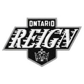 Ontario Reign logo embroidery design - Embroidery Design