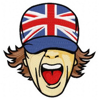 Go guys go! 2 embroidery design - Embroidery Design