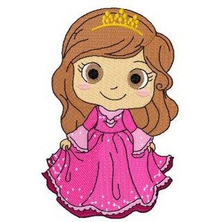 Like a princess embroidery design - Embroidery Design
