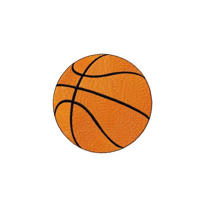 Basketball ball embroidery design - Embroidery Design