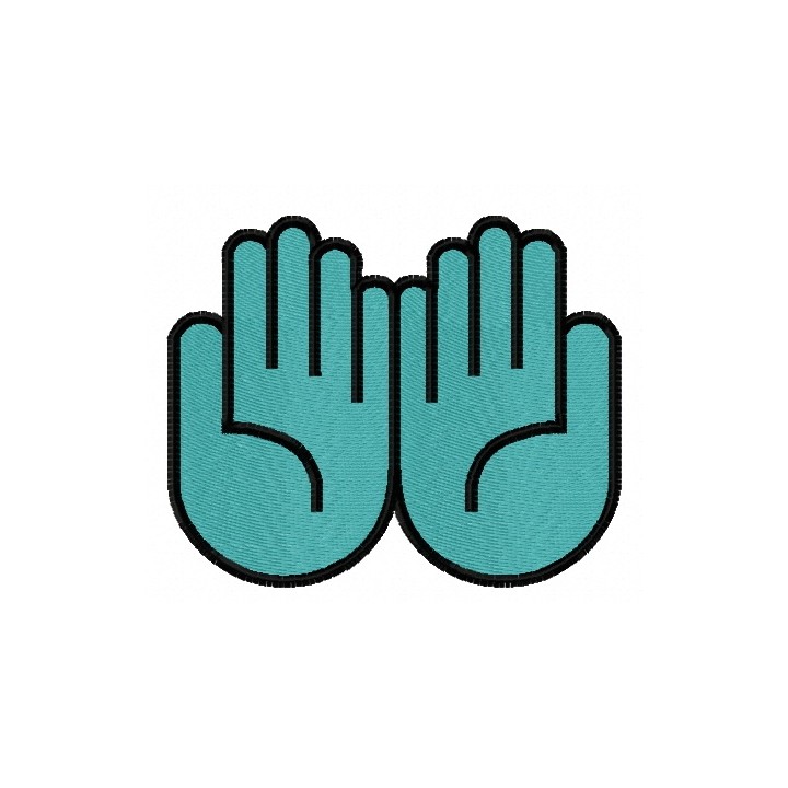 Hands embroidery design - Embroidery Design