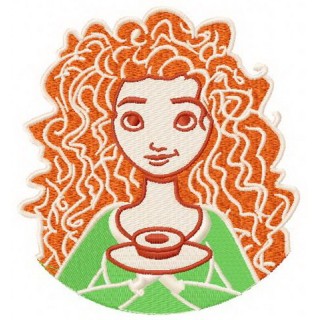 Merida 2 embroidery design - Embroidery Design