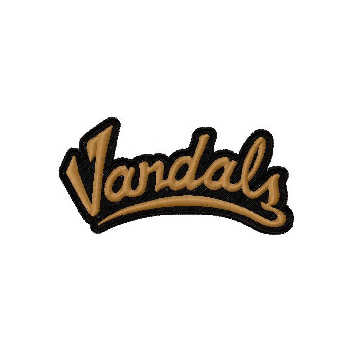 Idaho Vandals logo 2 embroidery design - Embroidery Design