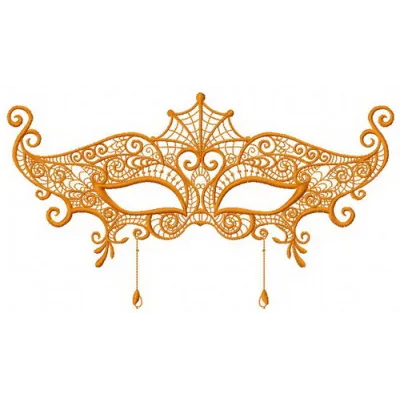 Preview of Mask 7 embroidery design featuring intricate stitching patterns for mask making.