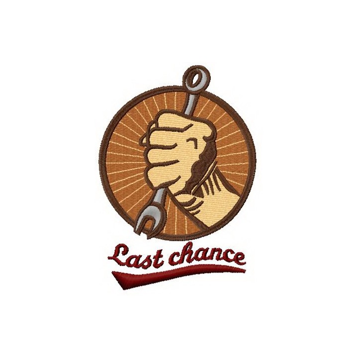 Last chance 2 embroidery design - Embroidery Design