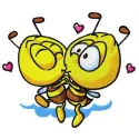 Bee my Valentine embroidery design showcasing a charming bee motif, perfect for adding a whimsical touch to various projects.