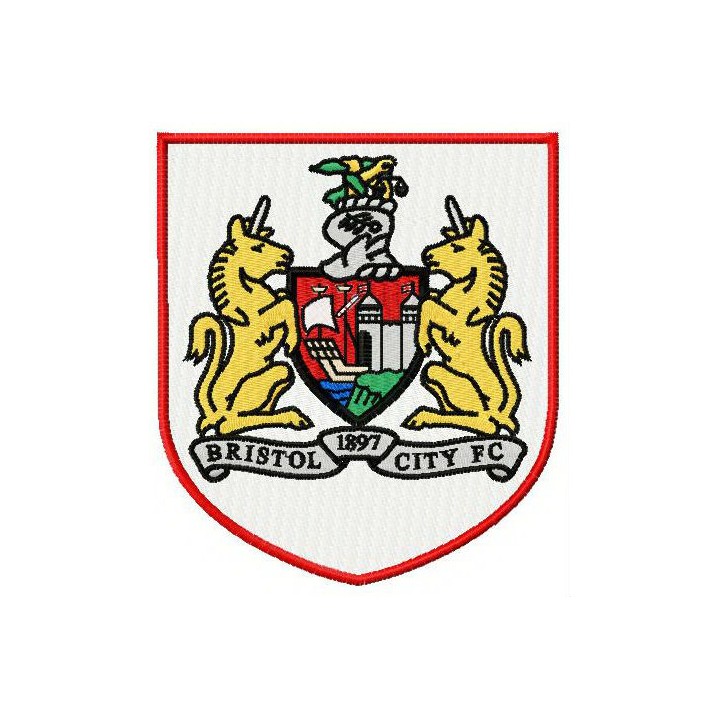 Bristol City F.C. logo embroidery design - Embroidery Design