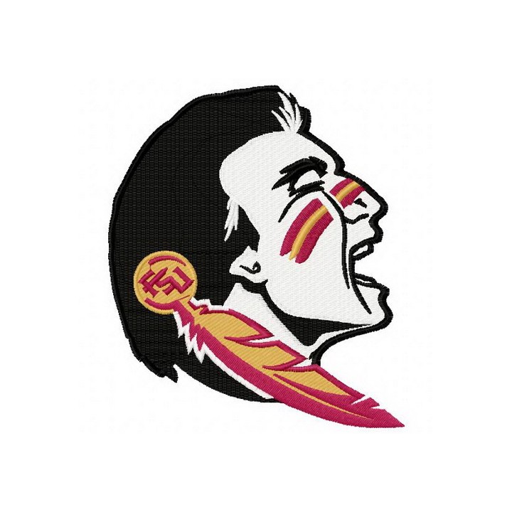 Florida State Seminoles logo 2 embroidery design - Embroidery Design