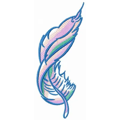Preview of the Gust embroidery design featuring elegant feathers and wings, perfect for various stitching projects.