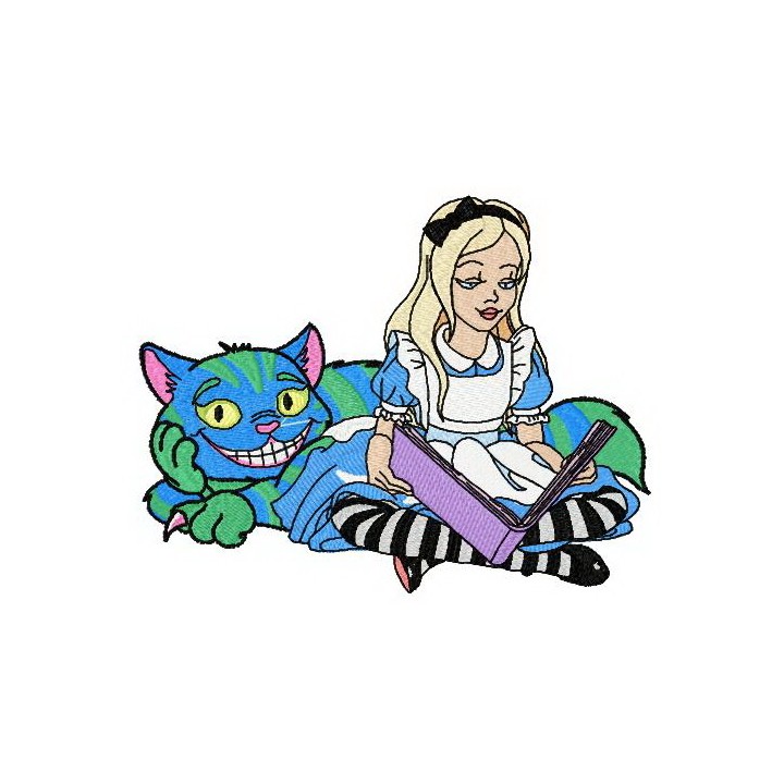 Interesting book embroidery design - Embroidery Design