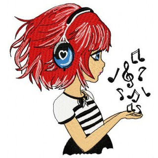 Where words fail music speaks 2 embroidery design - Embroidery Design