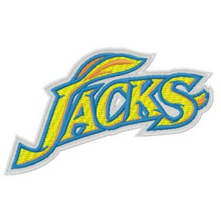 Jacks logo embroidery design - Embroidery Design
