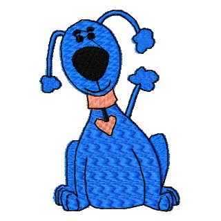 Poodle embroidery design - Embroidery Design