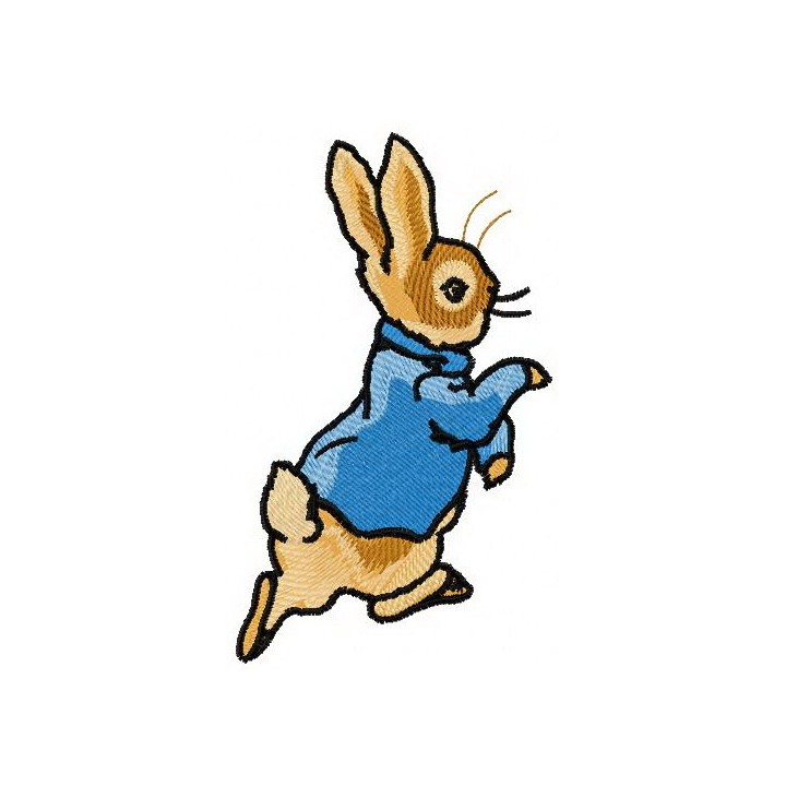 Peter rabbit 2 embroidery design - Embroidery Design