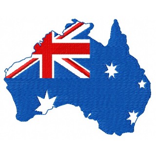 Australia Day 3 embroidery design - Embroidery Design
