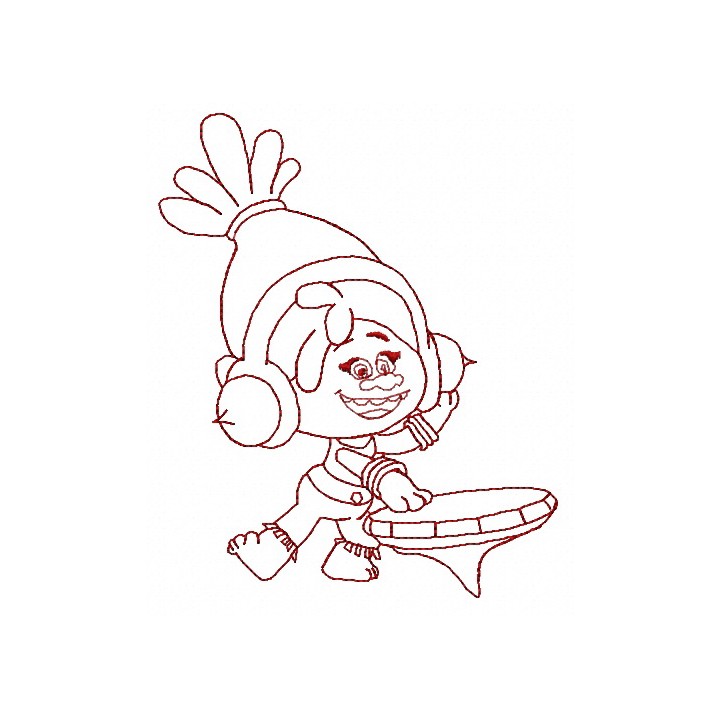 DJ Suki 3 embroidery design - Embroidery Design