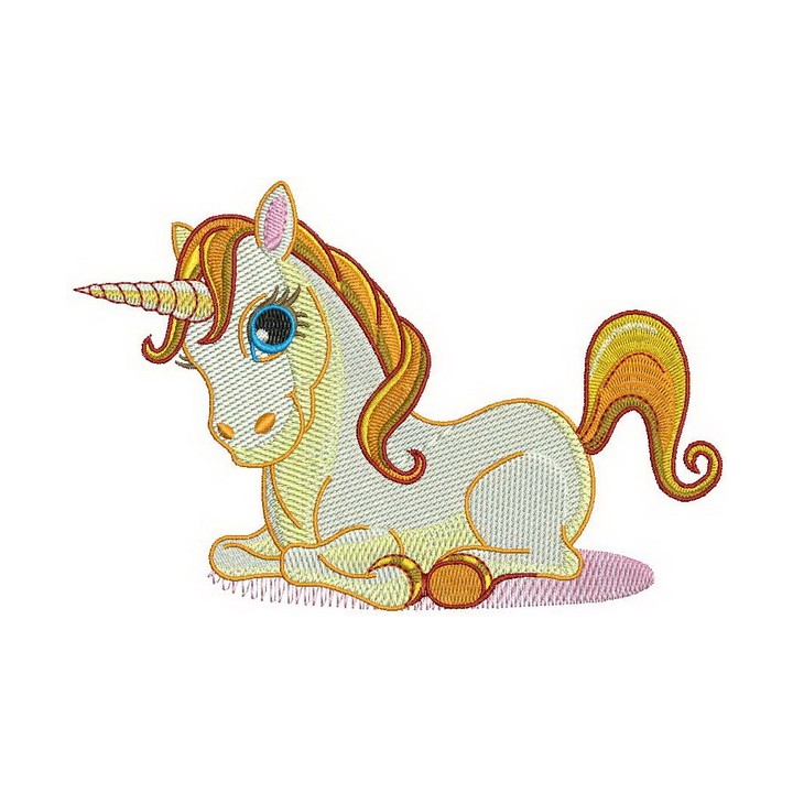 Unicorn embroidery design - Embroidery Design