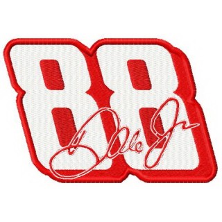 Dale Jr embroidery design - Embroidery Design