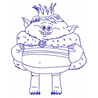 Prince Gristle 2 embroidery design - Embroidery Design