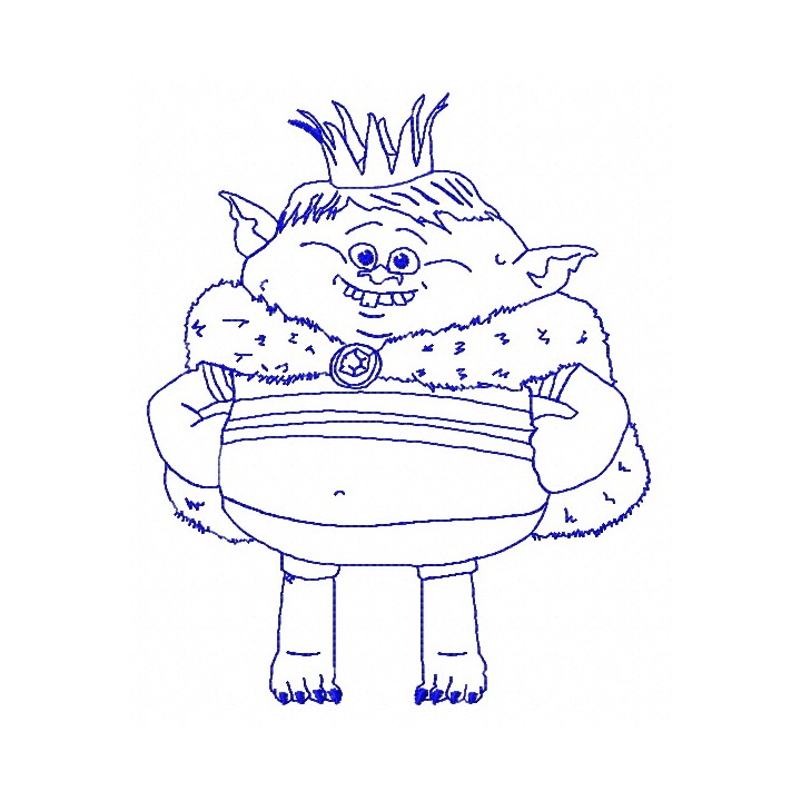 Prince Gristle 2 embroidery design - Embroidery Design