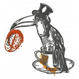 It's real taste of coffee 2 embroidery design - Embroidery Design