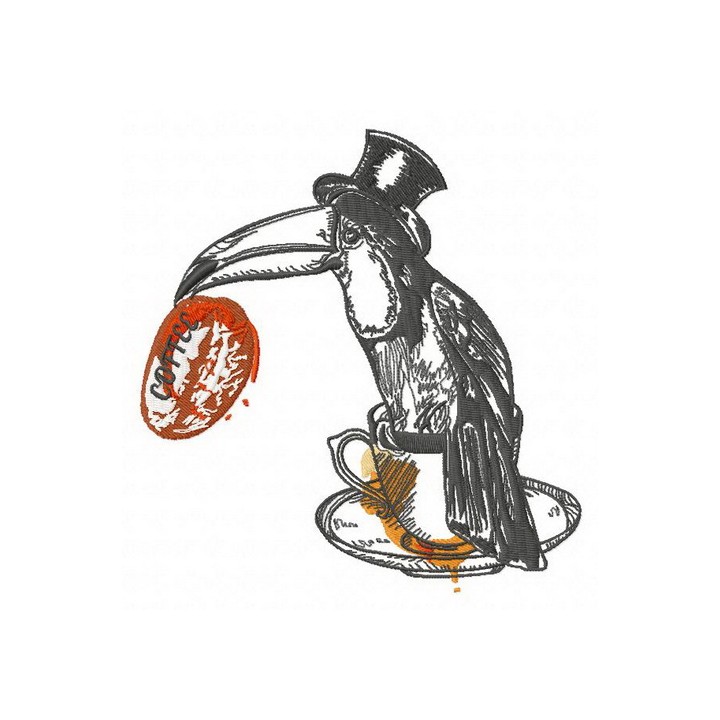 It's real taste of coffee 2 embroidery design - Embroidery Design