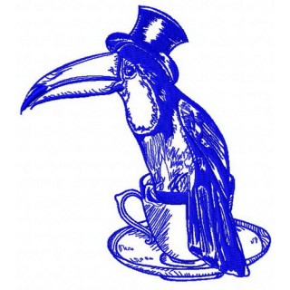 Toucan embroidery design - Embroidery Design