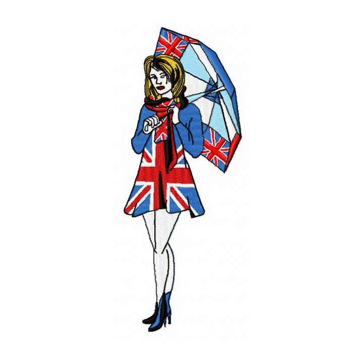 British style embroidery design - Embroidery Design