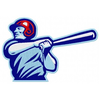 Baseball league 3 embroidery design - Embroidery Design