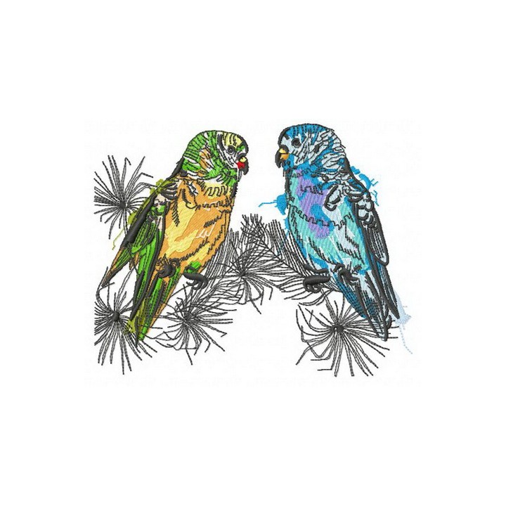 Tropical paradise 2 embroidery design - Embroidery Design