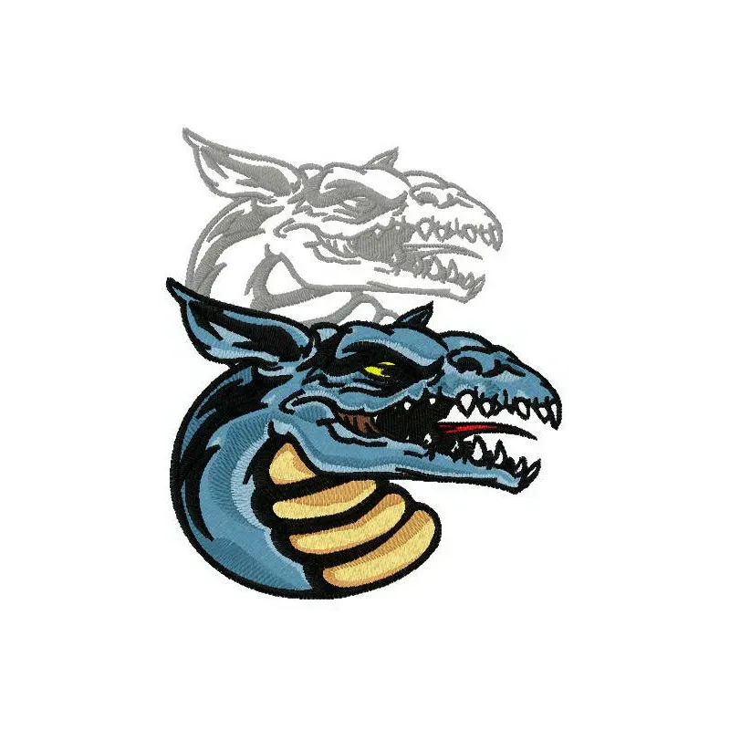 Preview of Dragon's Shadow 5 embroidery design featuring a mystical dragon motif for creative stitching projects.