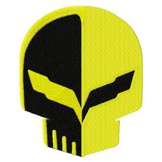 Corvette racing logo 2 embroidery design - Embroidery Design