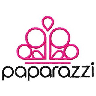 Paparazzi accesories logo embroidery design - Embroidery Design