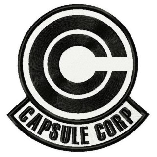 Capsule Corp logo embroidery design - Embroidery Design