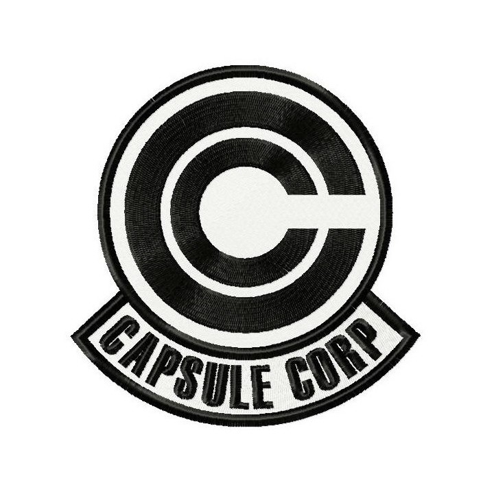 Capsule Corp logo embroidery design - Embroidery Design