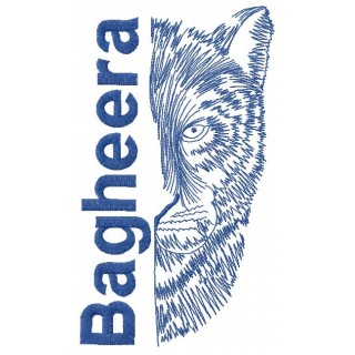 Bagheera 2 embroidery design - Embroidery Design