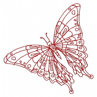Butterfly 30   embroidery design - Embroidery Design