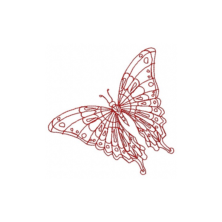 Butterfly 30   embroidery design - Embroidery Design