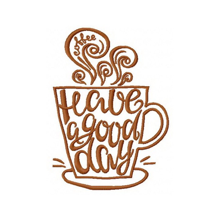 Have a good day 2 embroidery design - Embroidery Design