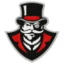 Austin Peay Governors logo 2 embroidery design preview for college sports enthusiasts and crafters.