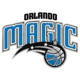 Orlando Magic logo 2 embroidery design - Embroidery Design