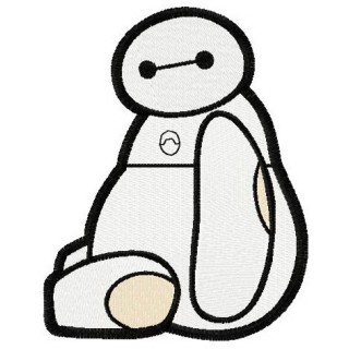 Baymax embroidery design - Embroidery Design