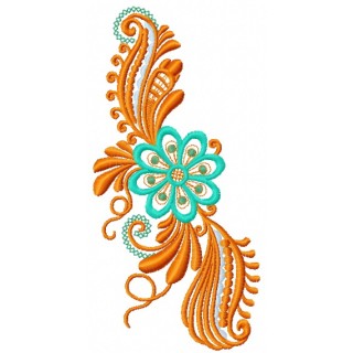 Fantastic flower 3 embroidery design - Embroidery Design