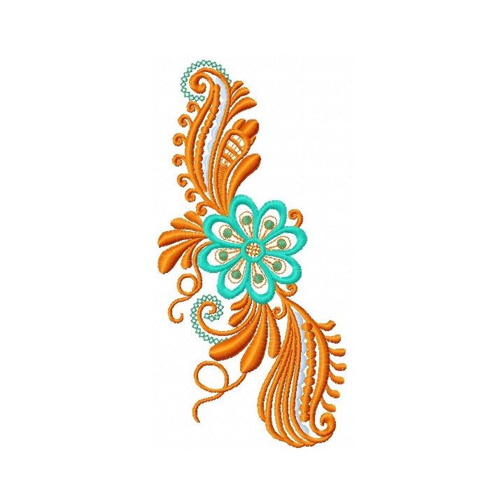 Fantastic flower 3 embroidery design - Embroidery Design