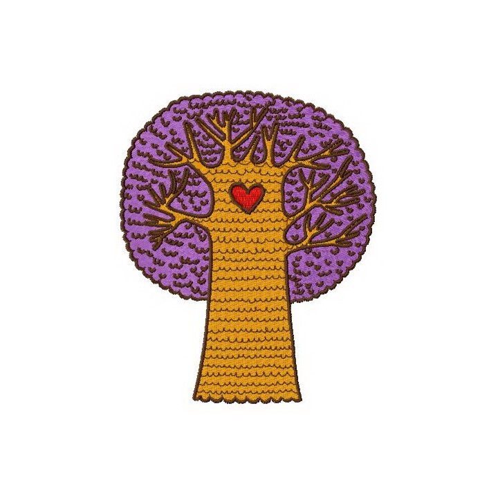 Magic tree 3 embroidery design - Embroidery Design