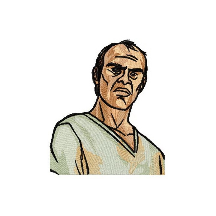 Trevor Philips embroidery design - Embroidery Design