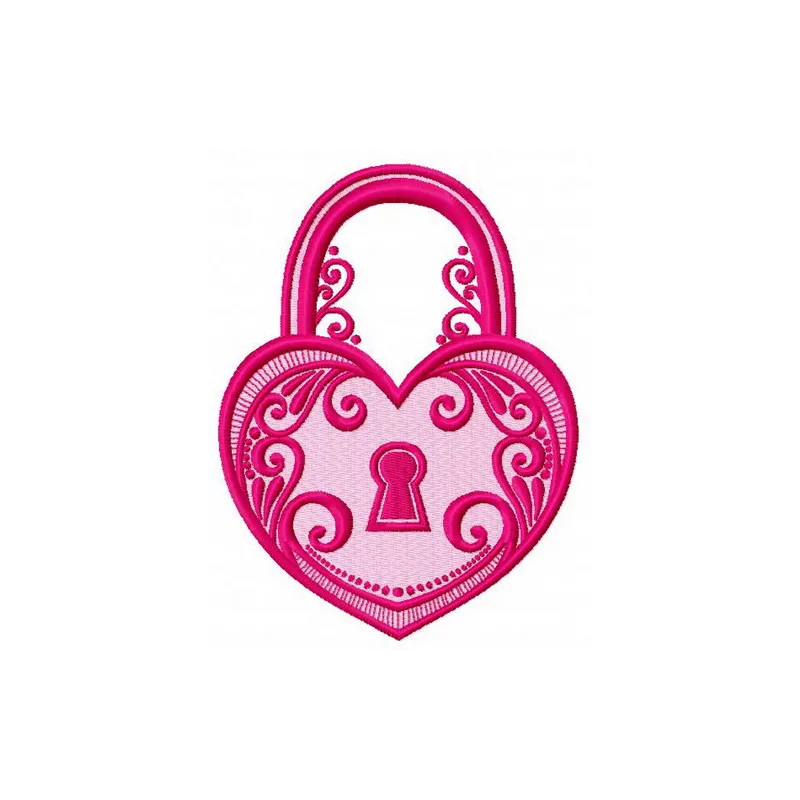 Tiffany keylock 2 embroidery design showcasing intricate key motifs for stylish stitching on various fabrics.